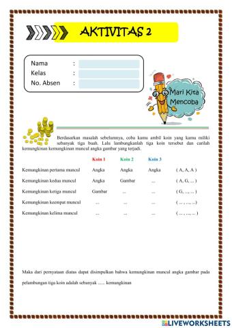 Peluang kelas 8 semester 2