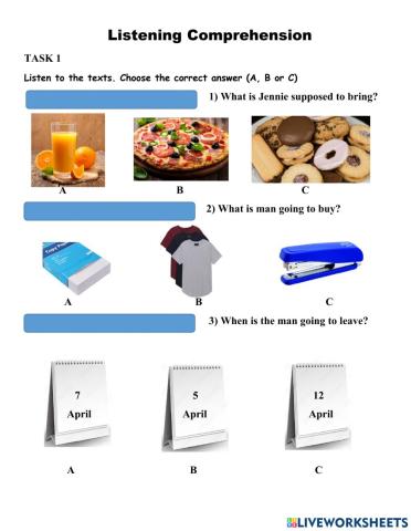 Listening Comprehension