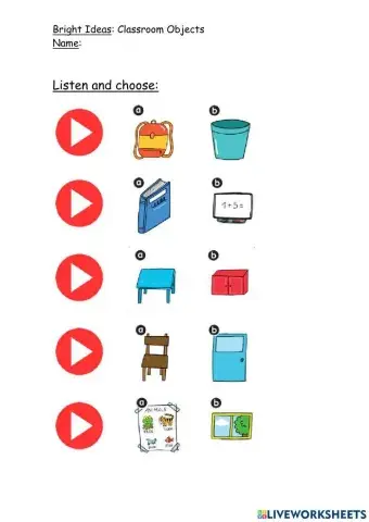 Bright Ideas 1 Unit 1