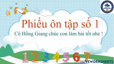 Phieu on tap cuoi nam so 1