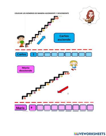 Ascendente descendente