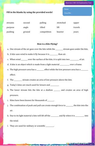 Exercise 2 KD 3.8-Explanation text