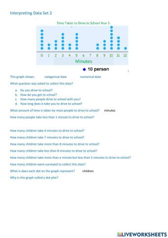 CHILL 5 Interpreting Numerical Data Set 2