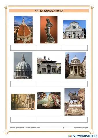 TEST del Arte Renacentista
