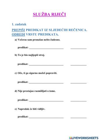 Služba riječi - 7.