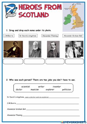 Heroes from Scotland