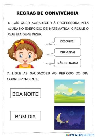 Regras de boa convivencia