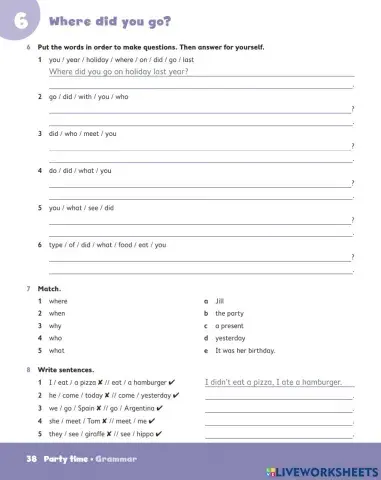 Past Simple -Grammar