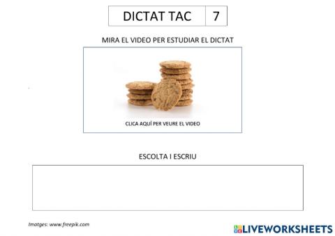 Dictat tac 7