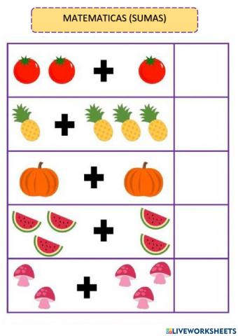 Matematicas sumas