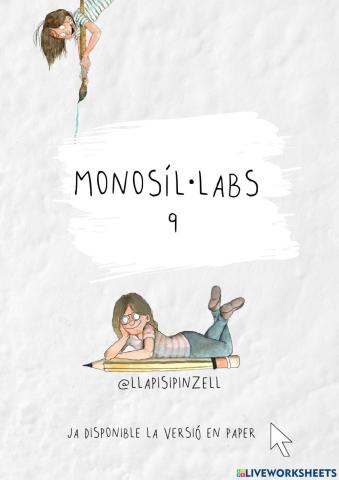 monosíl·labs 9