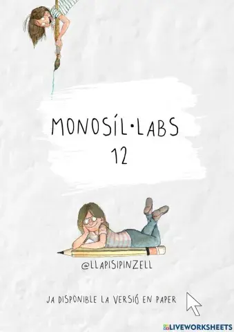 monosíl·labs 12