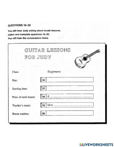 Ket 3-test 3-listening-part 4