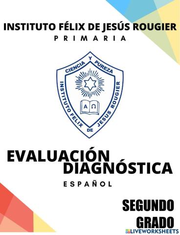 SEGUNDO GRADO Sesión 1 Español 