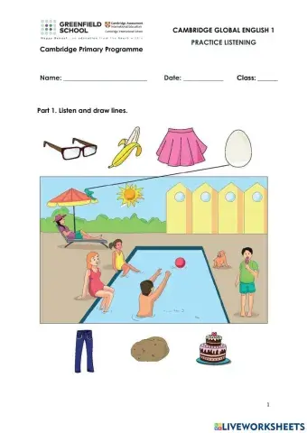 CGE1-Unit 7-Practice Listening