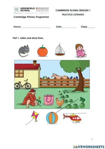 CGE1-Unit 9-Listening