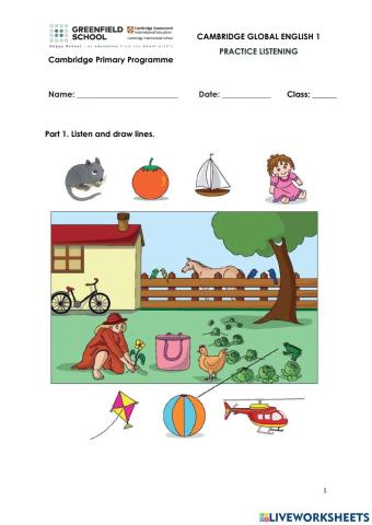 CGE1-Unit 9-Listening