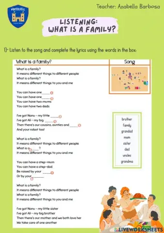 What is a family? song