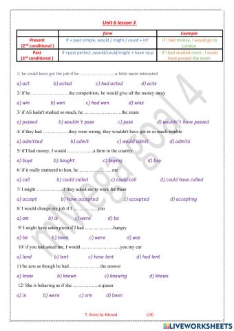 Mega goal 4 - unit 6 lesson 3
