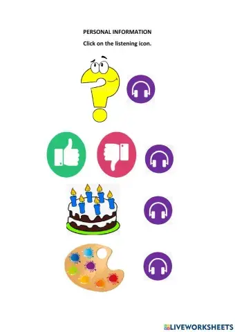 Personal information