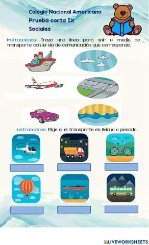 Vias de comunicación