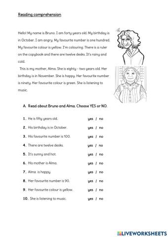 Mock-Reading comprehension