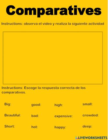 Comparatives