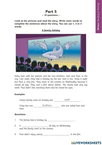 Movers Cambridge vol 2 parts 5-6