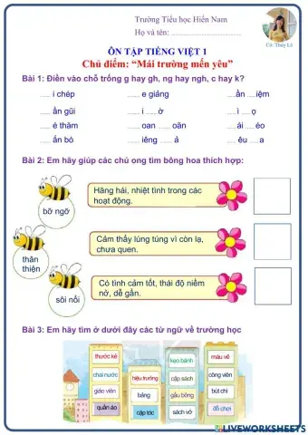 CD-Mái trường mến yêu