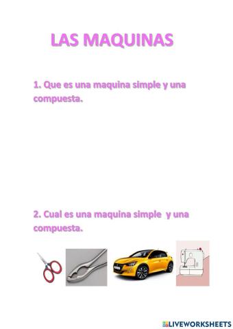 Maquinas y estructuras