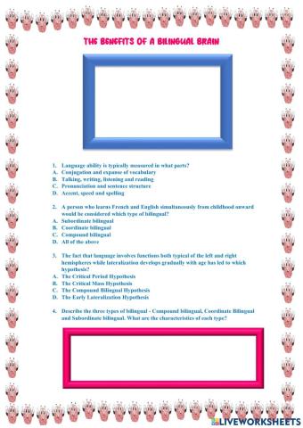 The Bilingual Benefits of the Brain