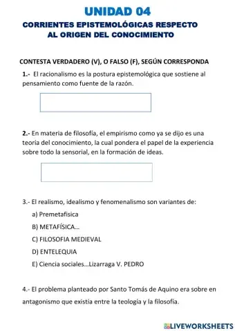 Corrientes Epistemologicas