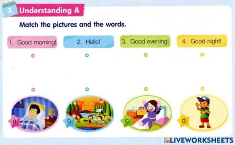 Reading:Match the picturees and the words1
