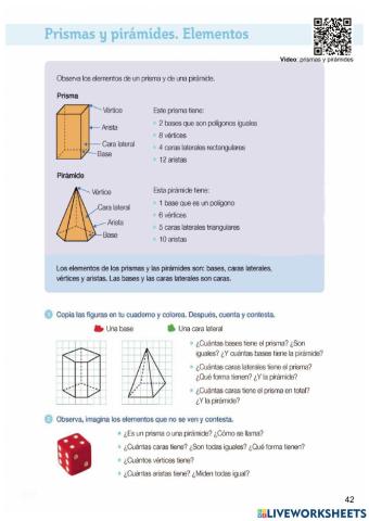 Prismas y pirámides P42