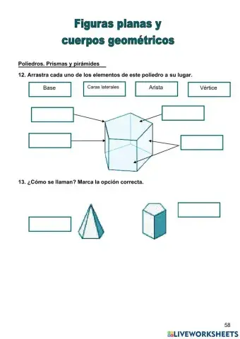 Cuerpos geométricos Dossier AD P58