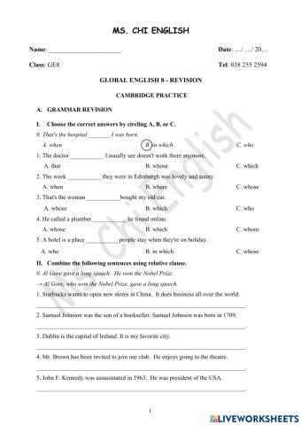 Viet Teacher-GE8-REVISION-GRAMMAR