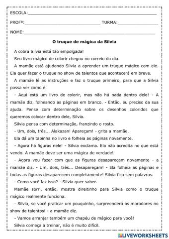 Interpretação de texto