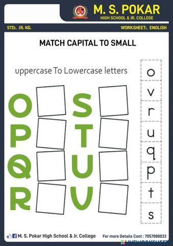 Uppercase and Lowercase