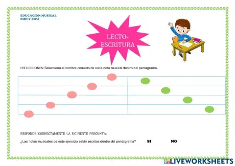 Lecto-Escritura musical