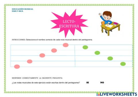 Lecto-Escritura musical