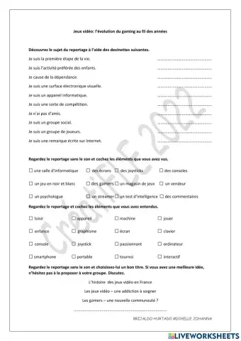 L'évolution du gaming