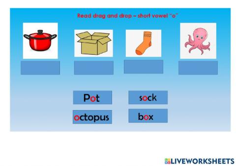 Short vowel o