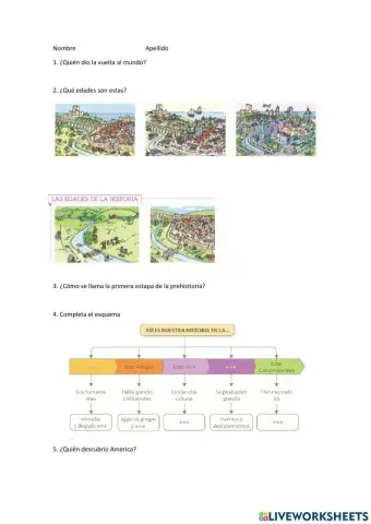 CCSS Otras Epocas, otras historias