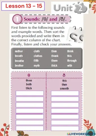 Grade 9 S 1 Unit 2 Lessons 13 - 15 SB Pages 22 - 23