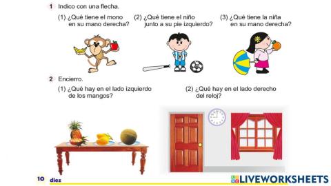 Reconozco posiciones