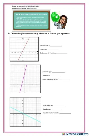 Funcion Lineal y Afin