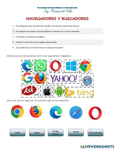 Navegadores y Buscadores