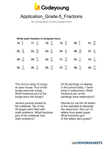 Application-An Introduction to the Lowest Form
