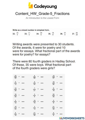 Content-HW-An Introduction to the Lowest Form