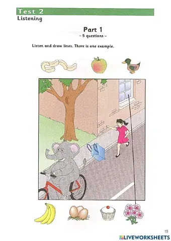 Starters - Test 2 - Book 6 - Listening